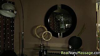 dazzling masseuse, wanna feel her tongue on your cock during nuru lick fest?