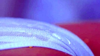 desi beauty relaxes with self-care toys reaching calm peak