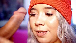 this cute-faced bbw from colombia feels her day complete with her morning routine starting right