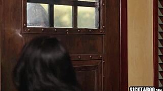 Petite Latina Gina Valentina dives into steamy lesbian licks with busty Brandi Love