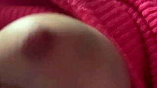 Big boobs bounce wildly with hard nipples in artemisia love's horny closeup