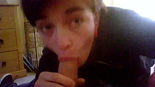 Emo Teen Emma's Deep Throat Skills Tease and Please