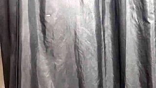 Man invades store dressing room pounds wet ass raw anal creampie no condom