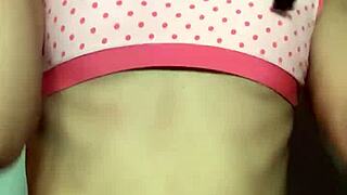 shy skinny petite flaunts small tits puffy pussy