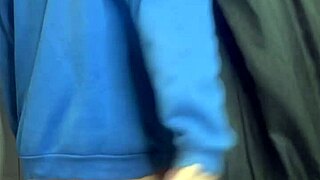 Man invades store dressing room pounds wet ass raw anal creampie no condom