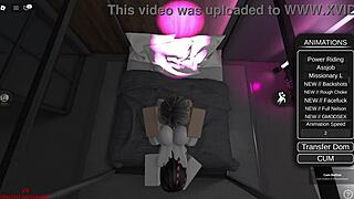 roblox slut dives into wild 18+ party sex rough missionary pounding and cum blasts