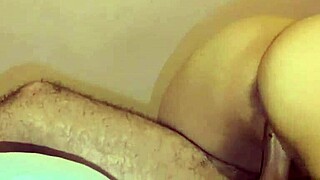 arab bbw slut dirty talks during intense ass creampie