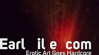 Gina Beckman Tongue Fucks Adel Sharp to Cunt Orgasm