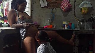 colombian milf skips cock dives straight into horny pussy licking frenzy