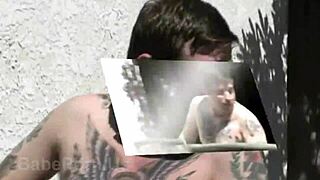 Blonde Beauty's Big Nipples Drip with Wet Desire