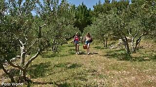 veronica leal and i share scorching strapon rides on our steamy vacation