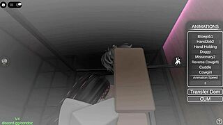 roblox slut dives into wild 18+ party sex rough missionary pounding and cum blasts