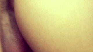 This petite teen hottie takes a deep hardcore fuck from her guy