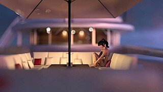 Daring voyagers game turns into tits exposure fucking frenzy