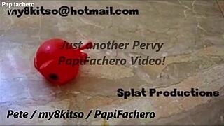 A friend raved about pervy papifachero slamming his fleshlights so intensely