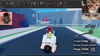 Mysterious V4 showcase bends over for silly hilarious ass activities