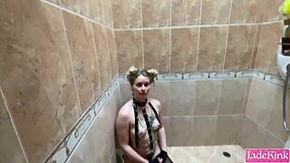 Daddy Handcuffed Me, Humiliated And Used Like Total Slut In Rough Session!