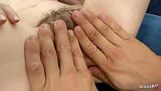 lara brookes redhead natural tits bushy pussy hammered big cock casting older guy rough