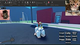 Mysterious V4 showcase bends over for silly hilarious ass activities