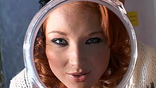 Tiny Asian Vicki Chase's Trimmed Pussy Stuffed Before Swallowing Cum