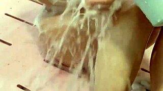 sexy short-haired asian wife craves bathroom licking after period