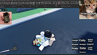 Mysterious V4 showcase bends over for silly hilarious ass activities