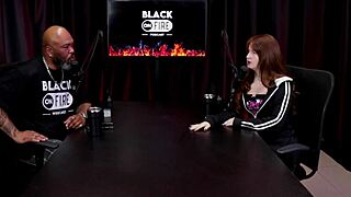 Angel Bloomm Sheer Red See-Through Naked Dance Audition Fears