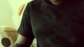 hey wanna join me jerking to sexy ebony toy play in jeans?