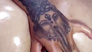 i watch big tits latina toy her tight pussy to hot squirt