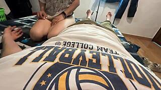 Tattooed Latina Delivers Insane POV Deepthroat Blowjob Home Alone