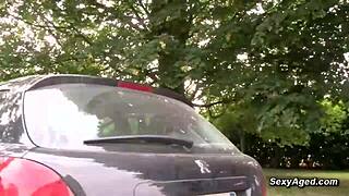 Huge cock demolishes amateur French milf's ass in double penetration frenzy