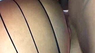 i watch excitedly as hotwife takes huge black cock deep