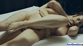 chanel preston's huge tits smashed in garage anal pounding