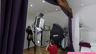 amirah and sicilia 😍 suck tits and squirt wet pussies on casting sofa fun