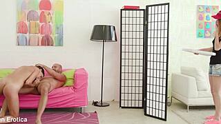 oh wow young roxy dee takes deep anal pounding while friends watch her slut out