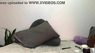 skinny tattooed slut spreads wide masturbating her tight wet asshole deeply