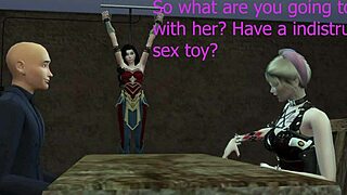 lex luthor ravages harley quinn with deep emotional thrusts in sims parody