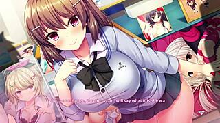 nao's intense hentai route ends with massive creampie and cumshot facial