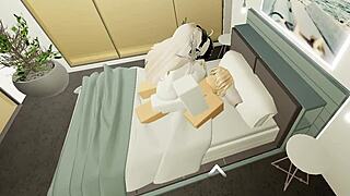 ever tried riding cowgirl like this experienced gamer girl does?