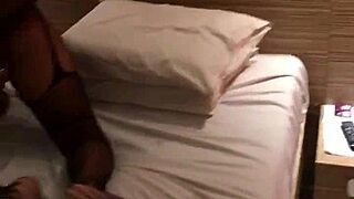 i watch excitedly as hotwife takes huge black cock deep