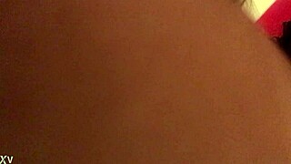 Hot lesbians grind massive tits together in steamy embrace