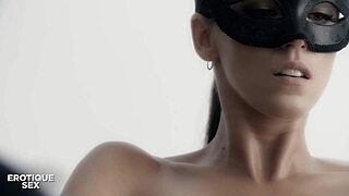 Lucy Li and Silvie Deluxe shake huge natural tits in wild lesbian orgasm frenzy!