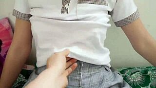 imagine groping that brazilian latina student's curves under her tight uniform