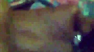 overwhelmed ebony teen fat ass bounces wildly taking deep backshots from big black cock