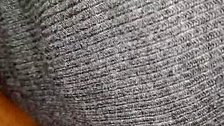 Fat BBW Sloppy Deepthroat Big Black Cock on Balcony Amateur