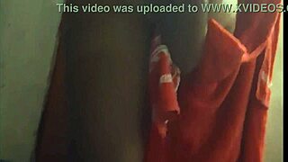 hey check my wet pussy right after shower with these big ebony tits