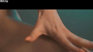 emme white teases in lingerie with her sexy curves