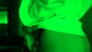 Yaira teases big tits and ass around house while fingering wet pussy solo