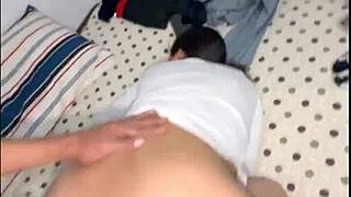 Athletic Argentinian Latina Fitness Model with Perfect Body Begs to Refill Tight Pussy Doggystyle with Cum