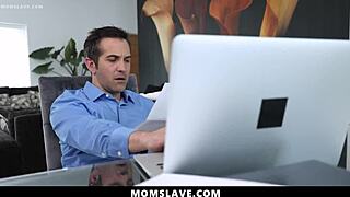 Freeuse Trio Works Hard with Momslave's Ass, Tits, and Group Groping Action